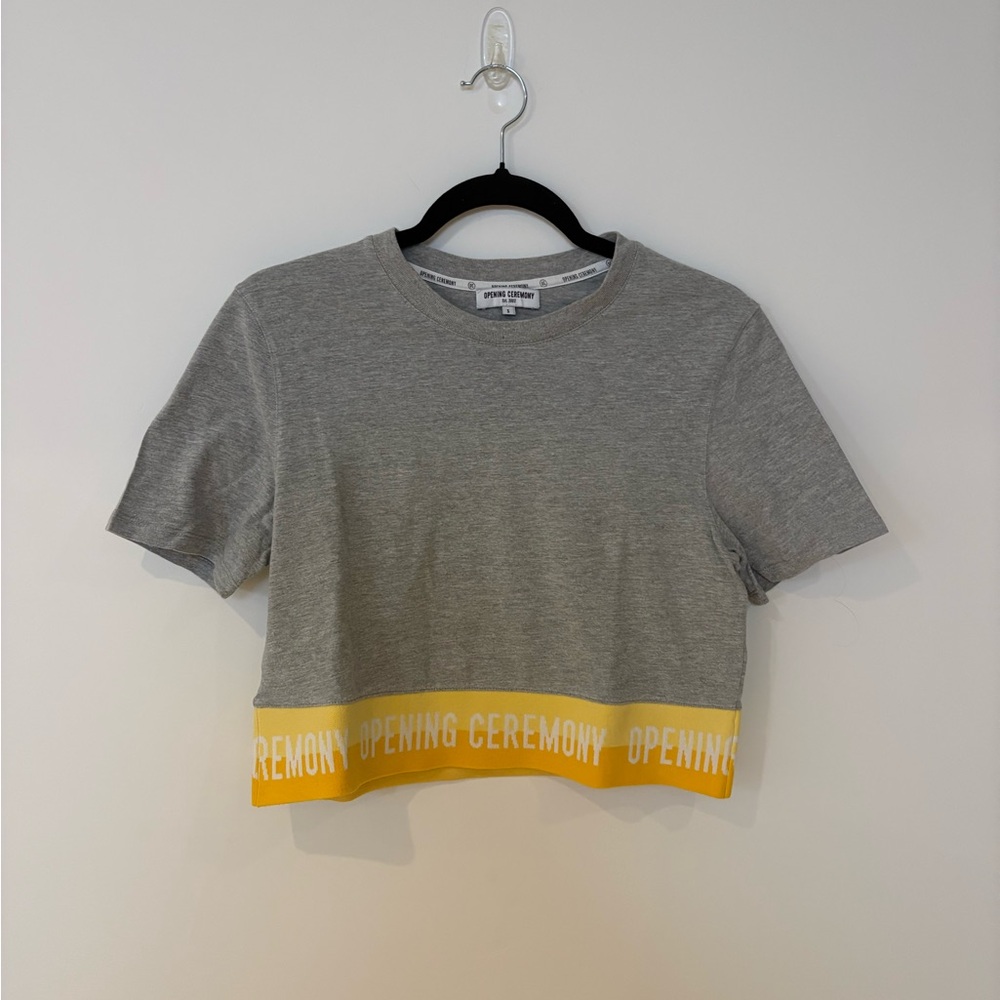 Opening Ceremony Heather Gray T-Shirt